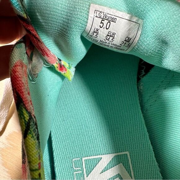 Vans Pink Flamingo Shoes Women’s Size 5 - Picture 7 of 8